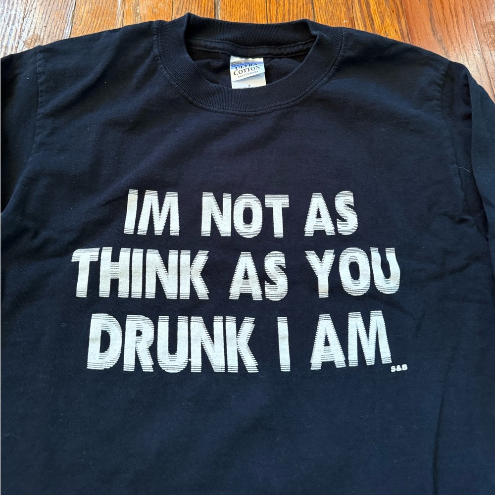 90’s Drunk Vintage T-Shirt - Picture 2 of 8
